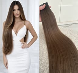 Extensii Invisible Tape Ombre #1B/#4