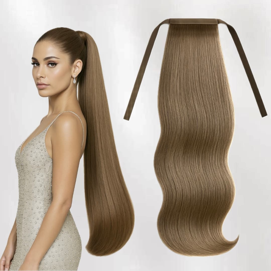Coada de par Russian Hair  #8 Blond Aluna