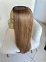 Semiperuca Par Natural U Part Blond Aluna Drept