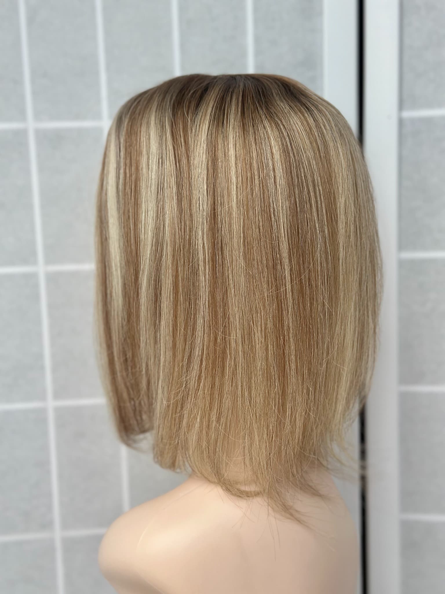 Peruca partiala Blond Suvitat