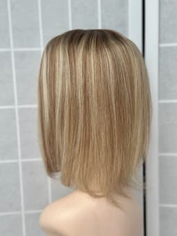 Peruca partiala Blond Suvitat