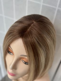 Peruca partiala Blond Suvitat