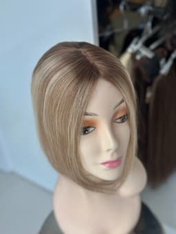 Peruca partiala Blond Suvitat