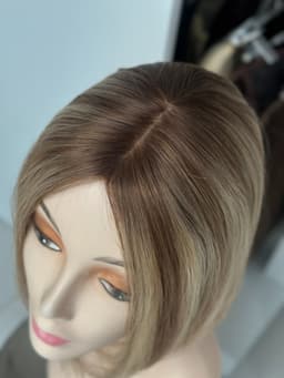 Peruca partiala Blond Suvitat