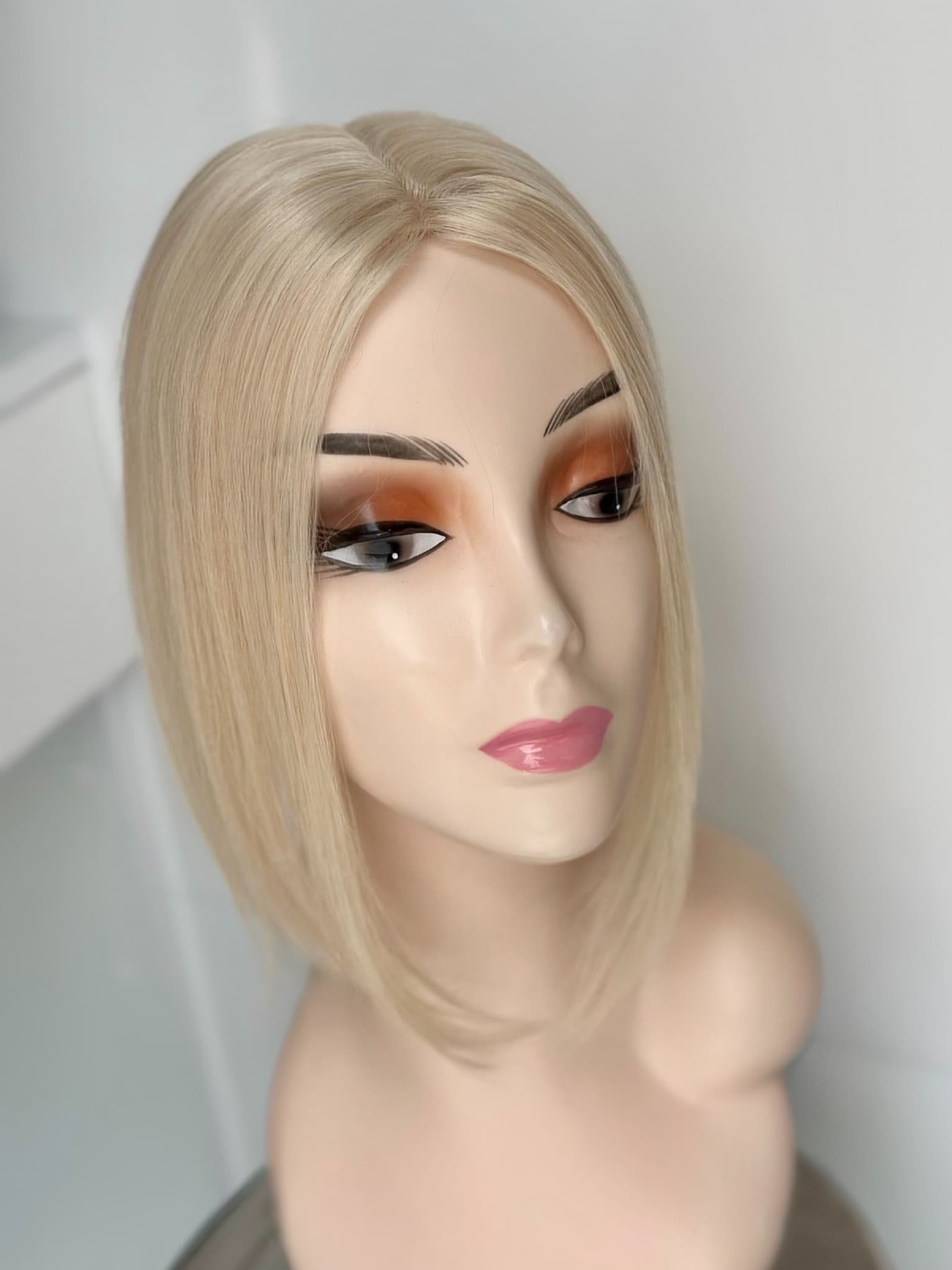 Peruca Partiala Blond Luminos