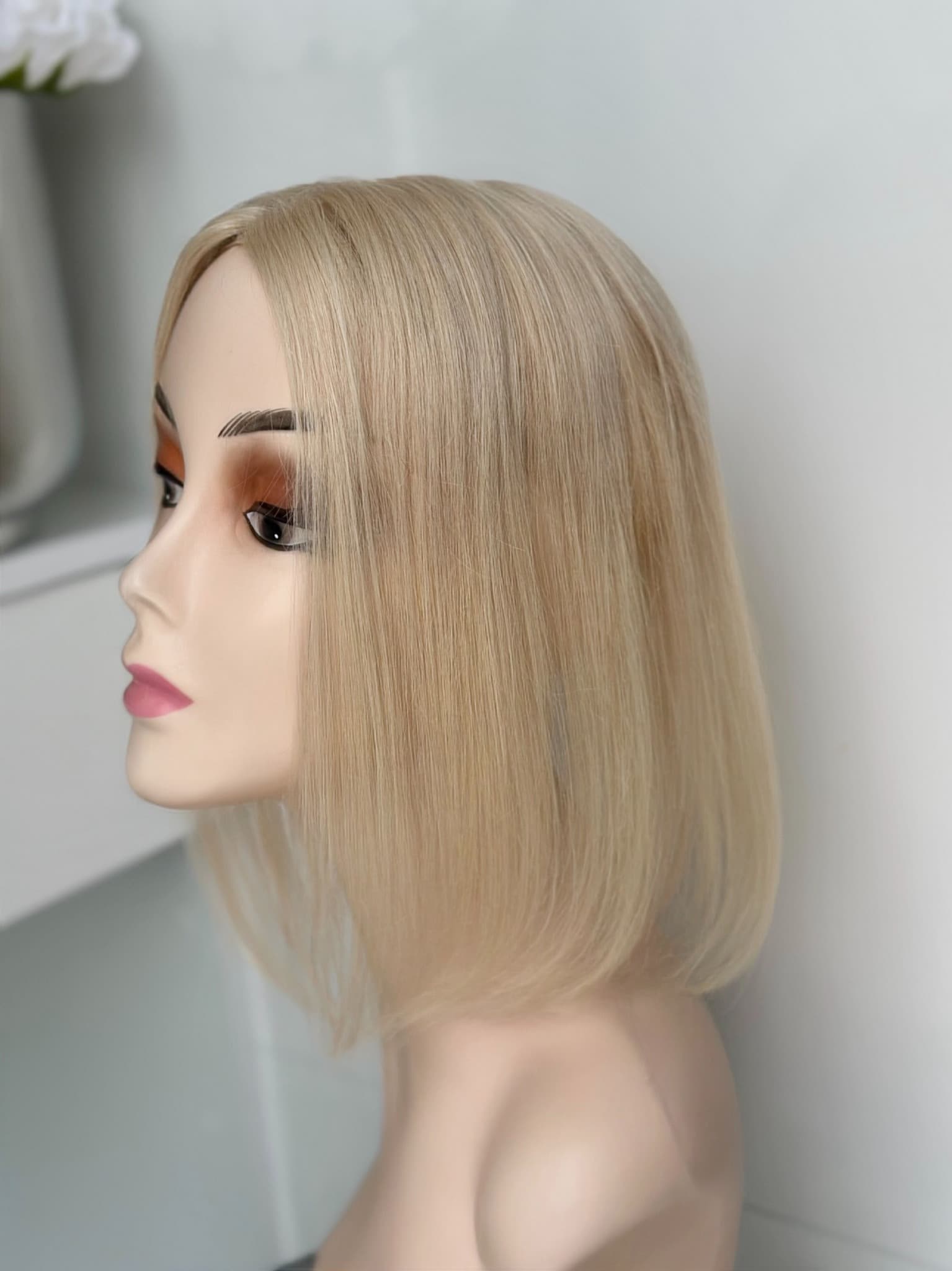 Peruca Partiala Blond Luminos