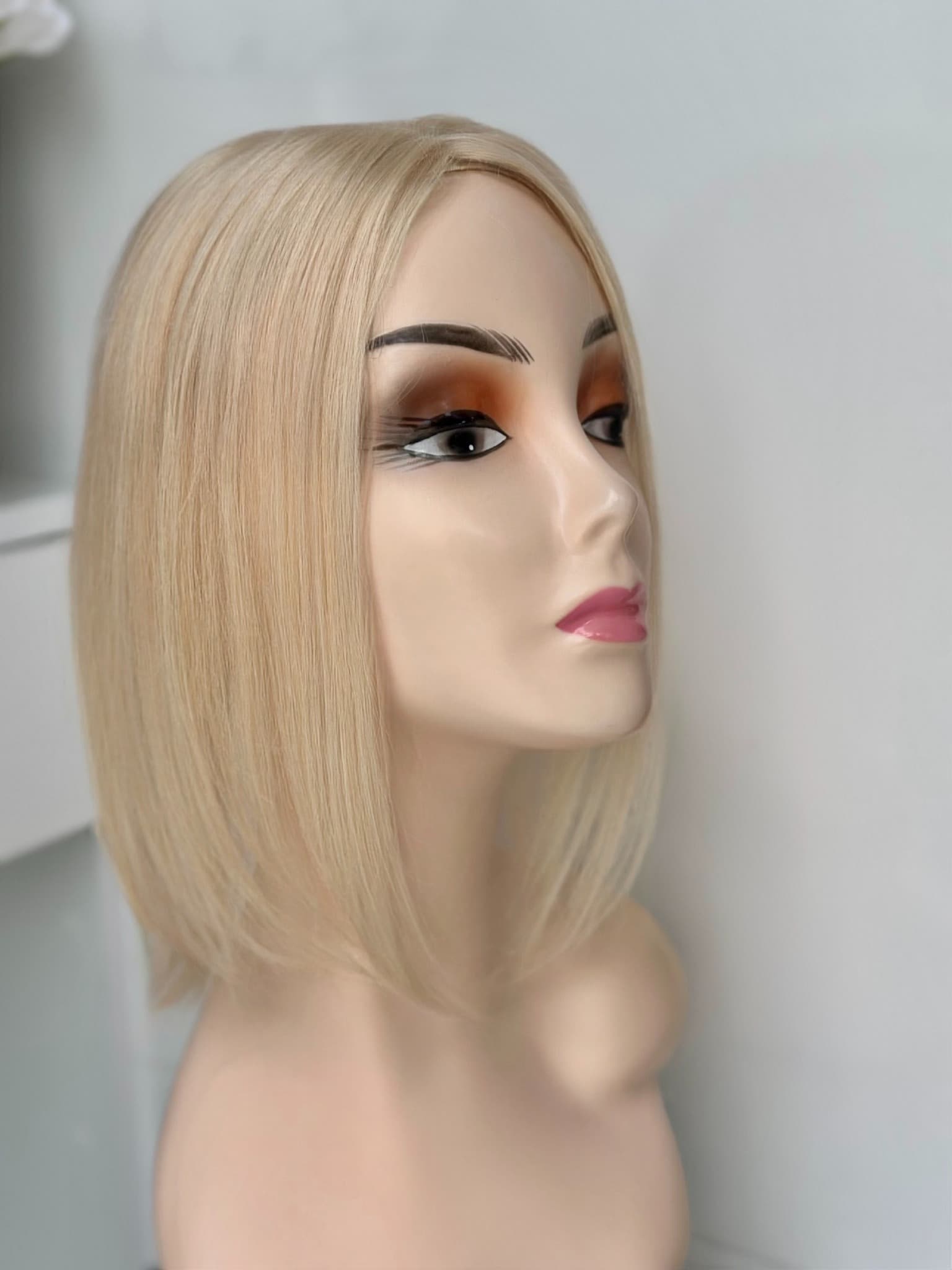 Peruca Partiala Blond Luminos