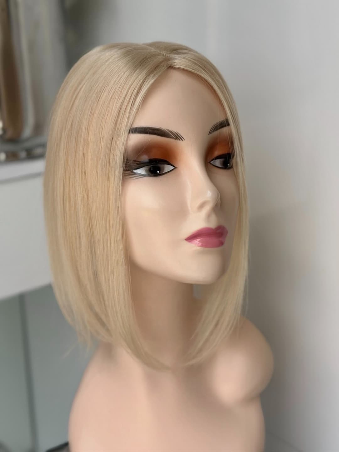Peruca Partiala Blond Luminos