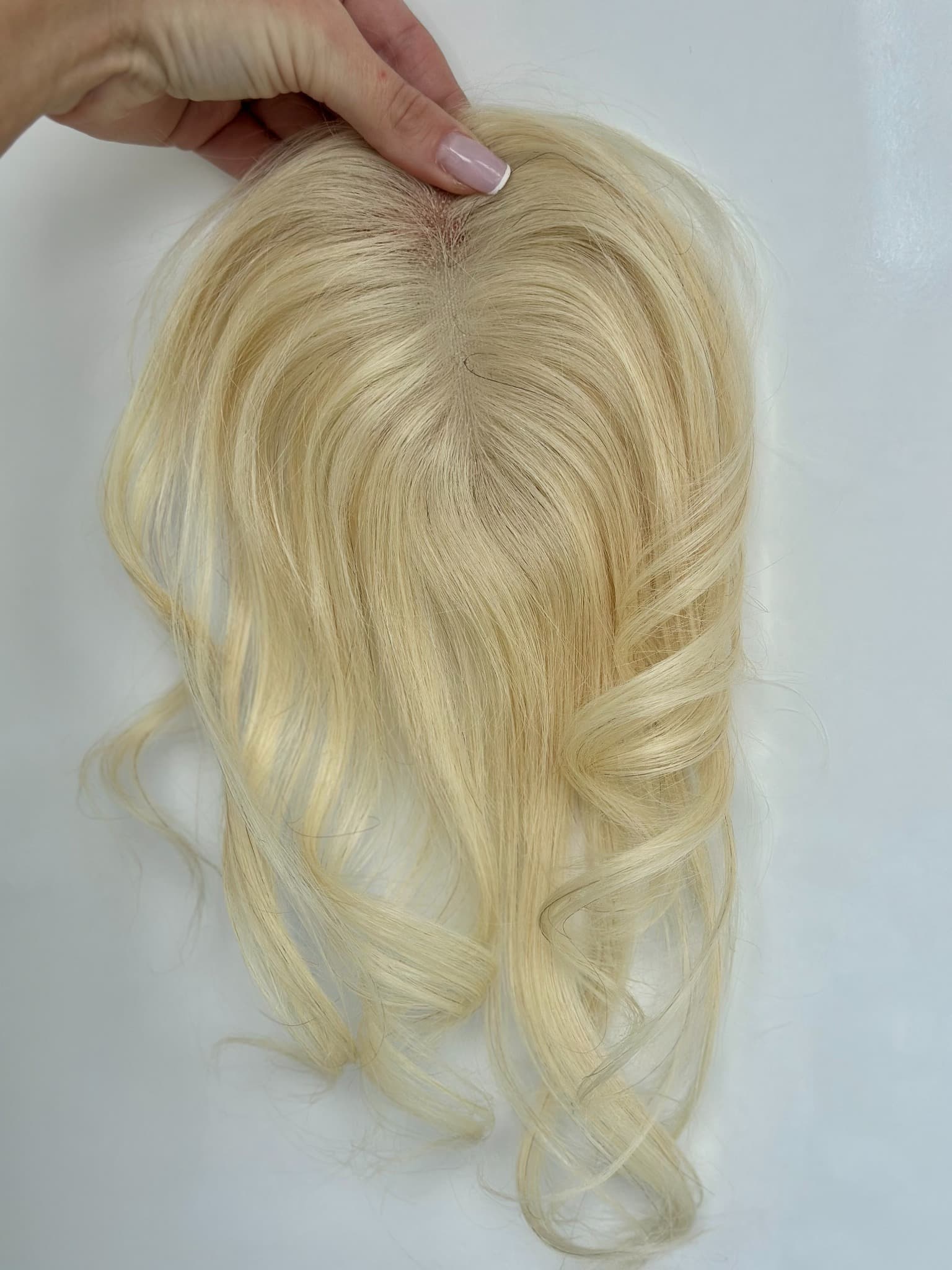 Peruca partiala Blond Deschis