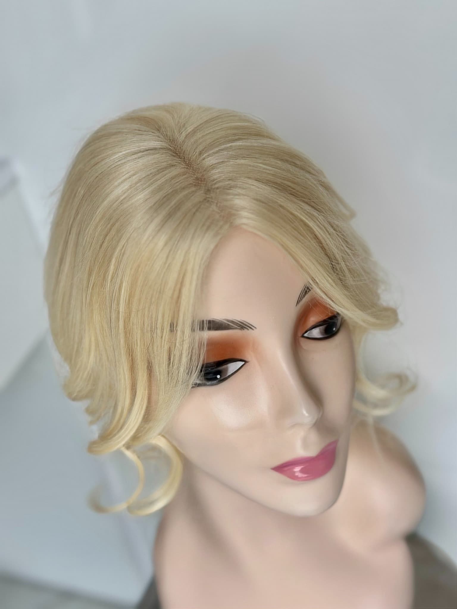 Peruca partiala Blond Deschis