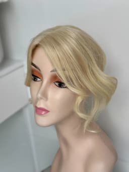 Peruca partiala Blond Deschis