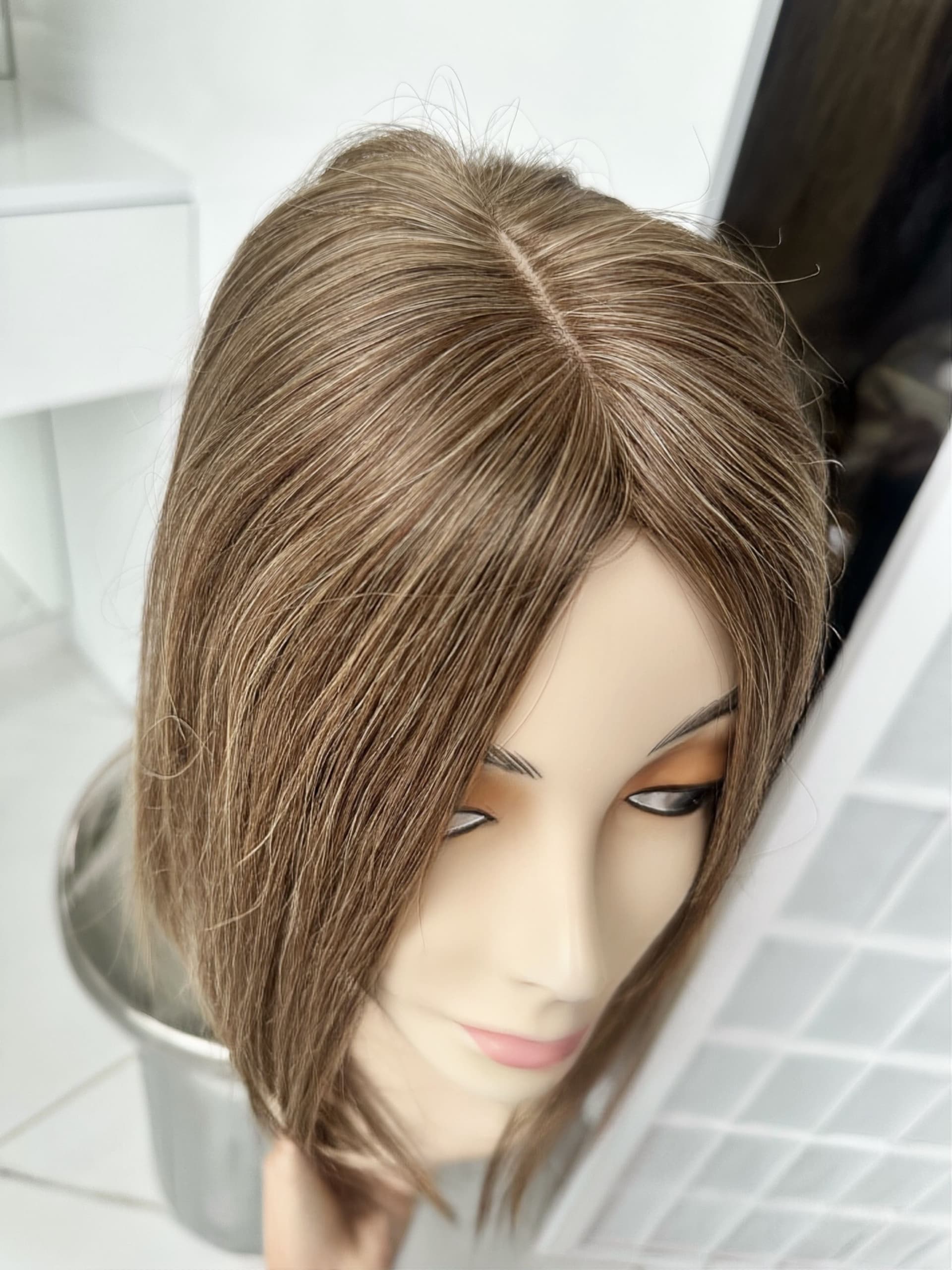 Peruca Partiala Blond Aluna