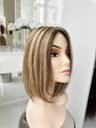 Peruca Partiala Saten Deschis/ Blond Deschis