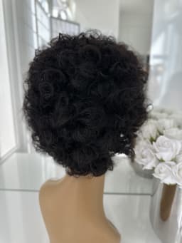 Peruca din par natural #1B Cret