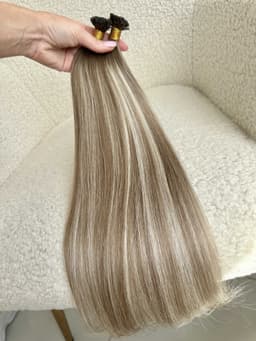 Extensii Cheratina Russian Hair Balayage #8/Silver/8