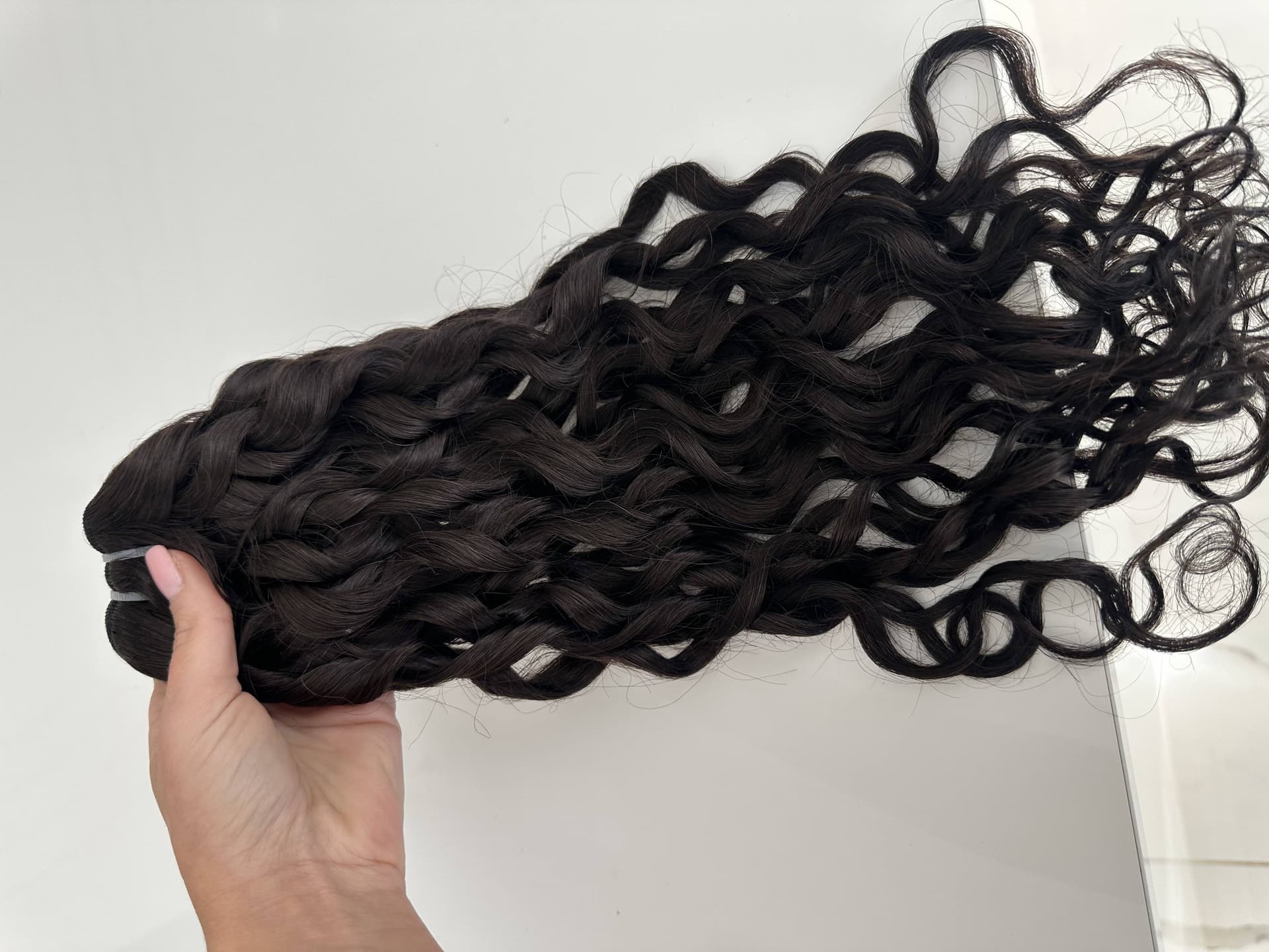 Extensii la Metru Luxe #1B Cret
