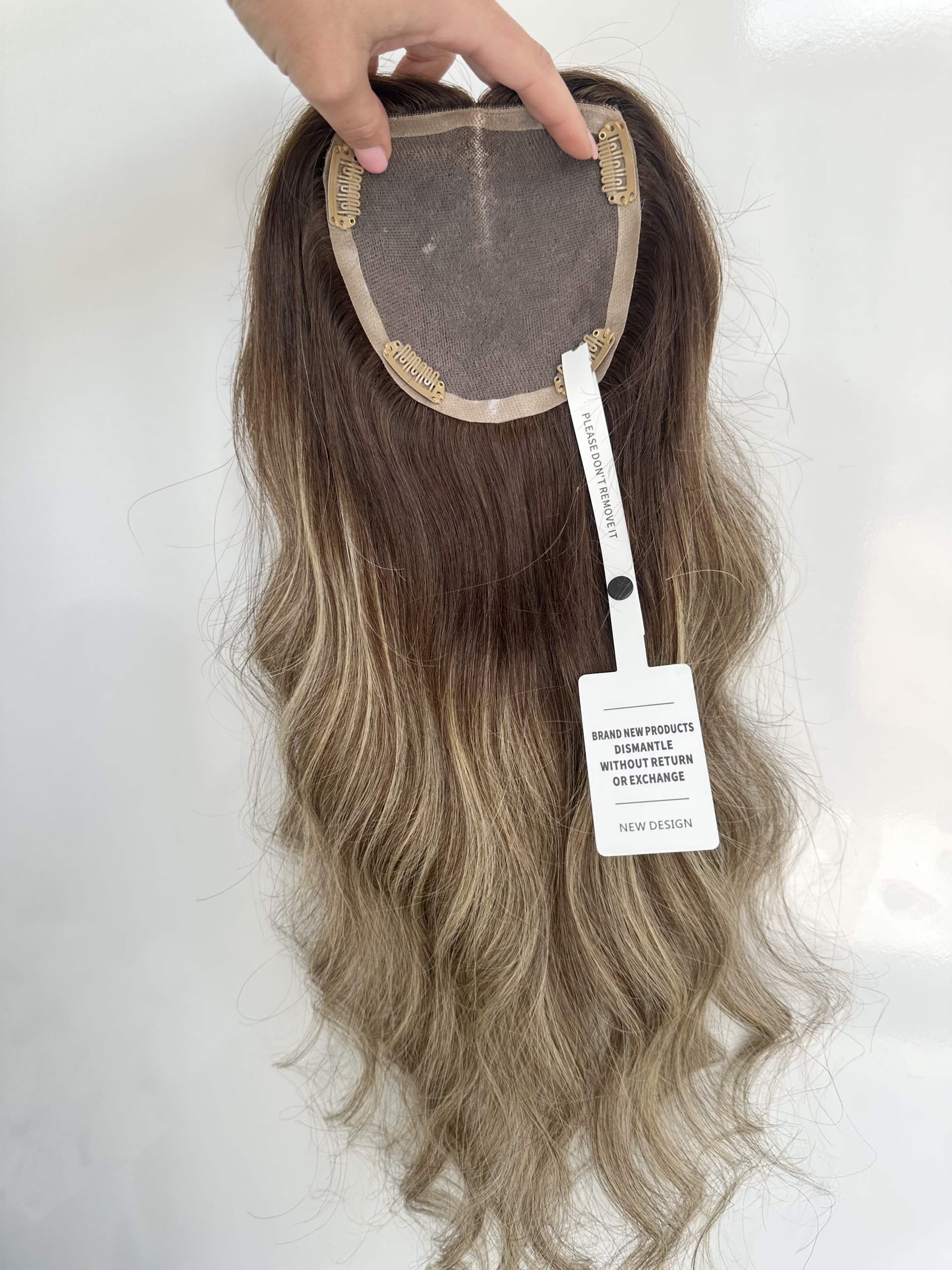 Peruca Partiala Monofilament Balayage #4/27/4