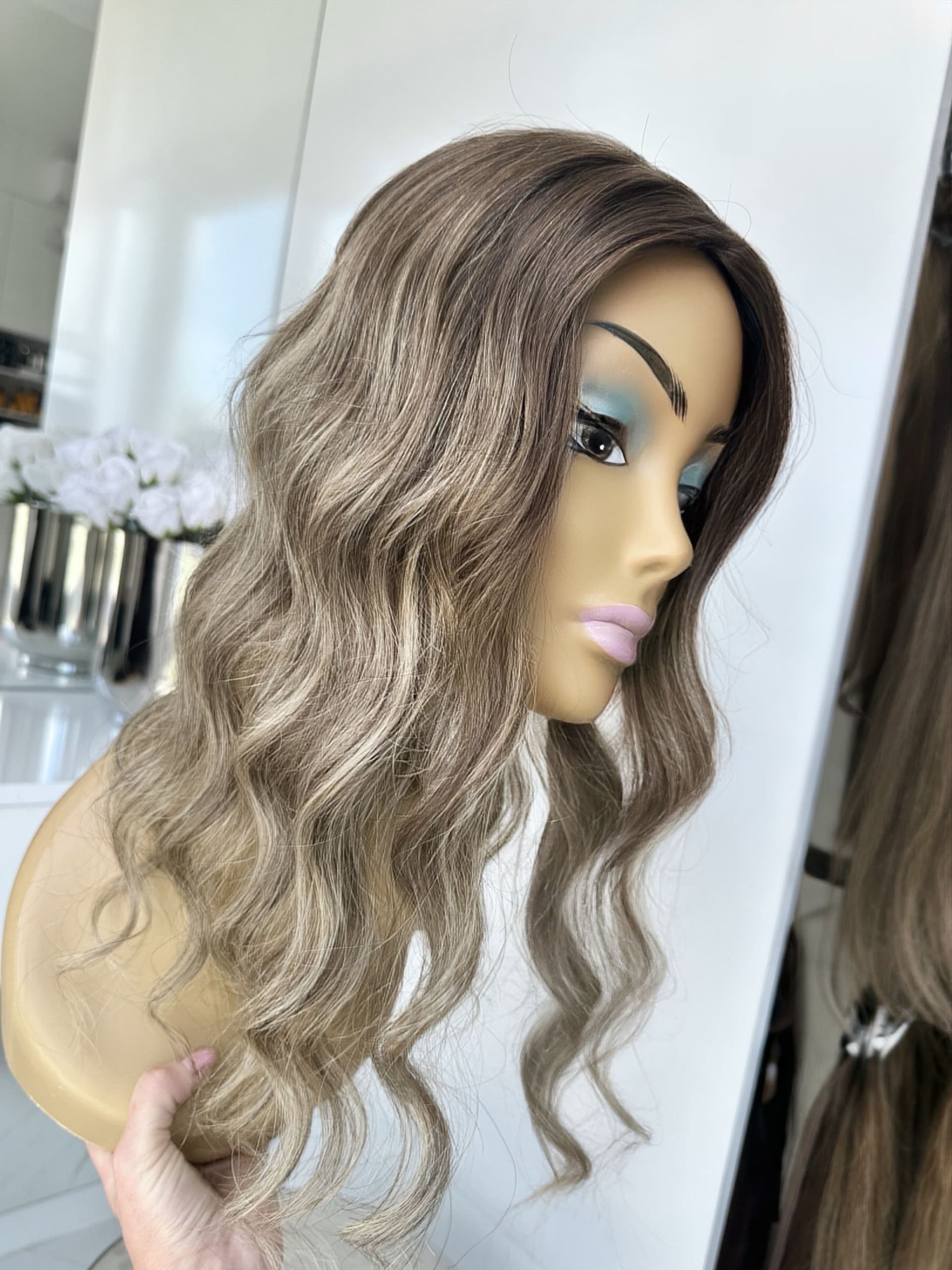 Peruca Partiala Monofilament Balayage #4/27/4