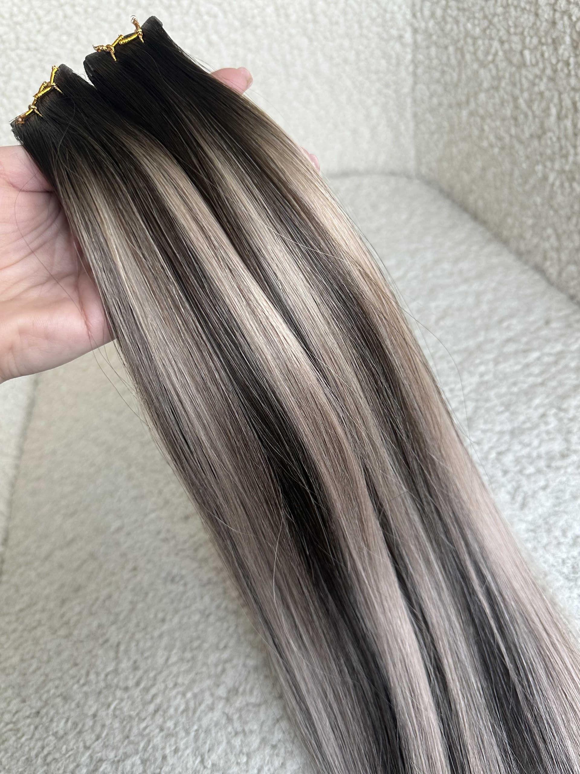 Extensii Invisible Tape Balayage #2/19/2