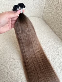 Extensii MICRO KERATINA Russian Hair Ombre #1B/4