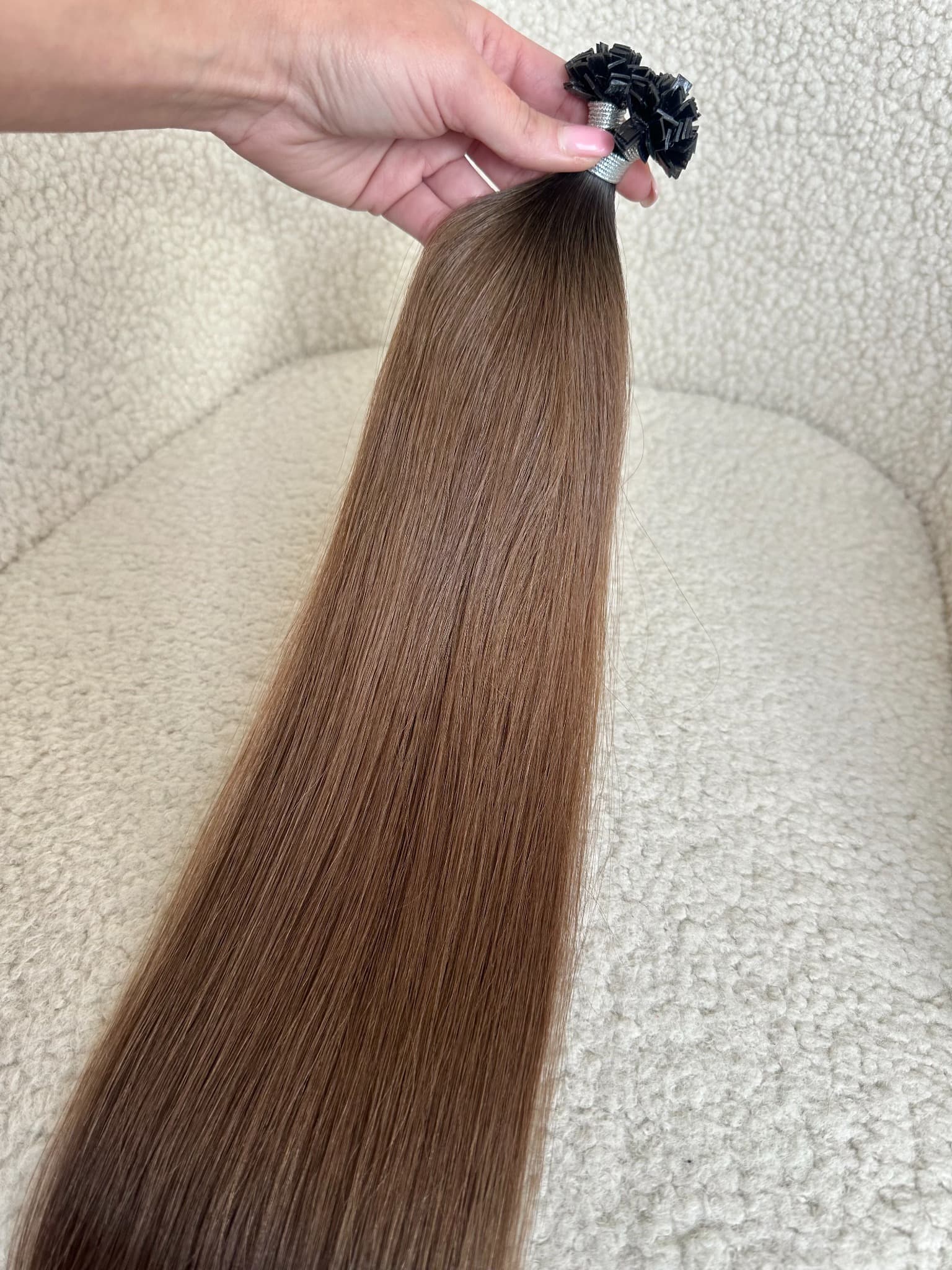 Extensii MICRO KERATINA Russian Hair Ombre #1B/4