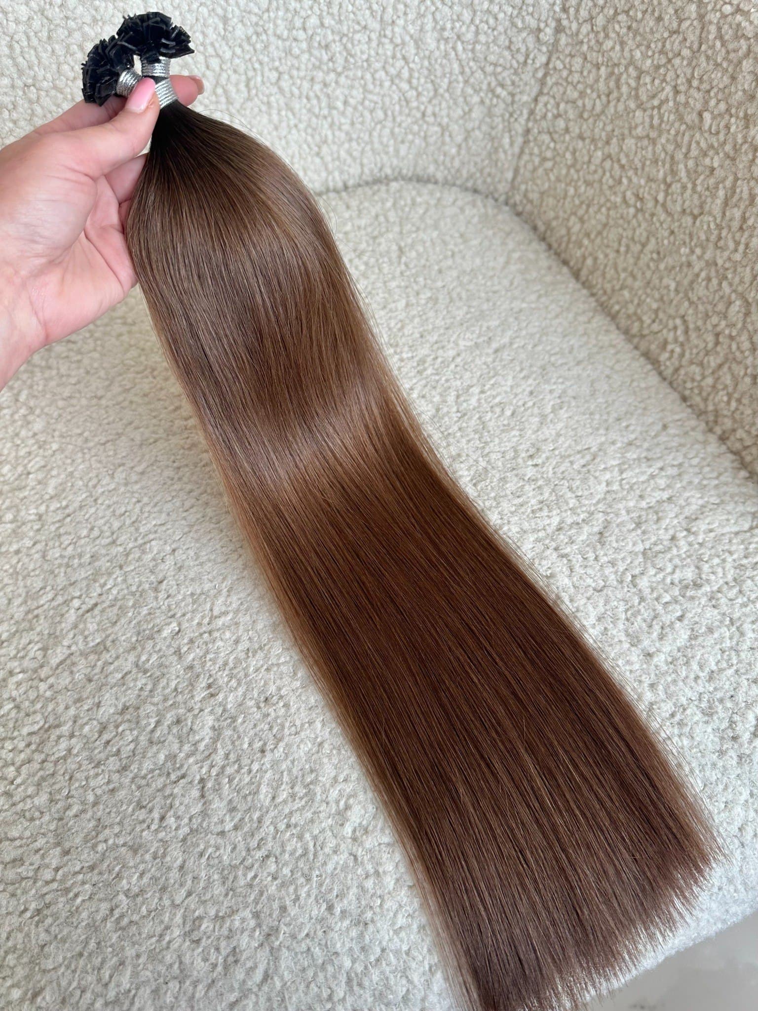 Extensii MICRO KERATINA Russian Hair Ombre #1B/4