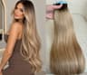 Extensii Tape-in Russian Hair DOUBLE TAPE Ombre #2/#18A