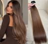 Extensii MICRO KERATINA Russian Hair Ombre #1B/4