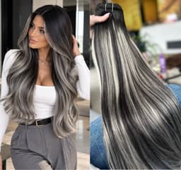 Mese Separate Oskar Balayage B #1B/Grey/1B