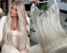 Tresa de par V-SHAPE Balayage #19/Silver