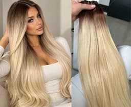 Extensii Clip-On Luxe Ombre #3/60