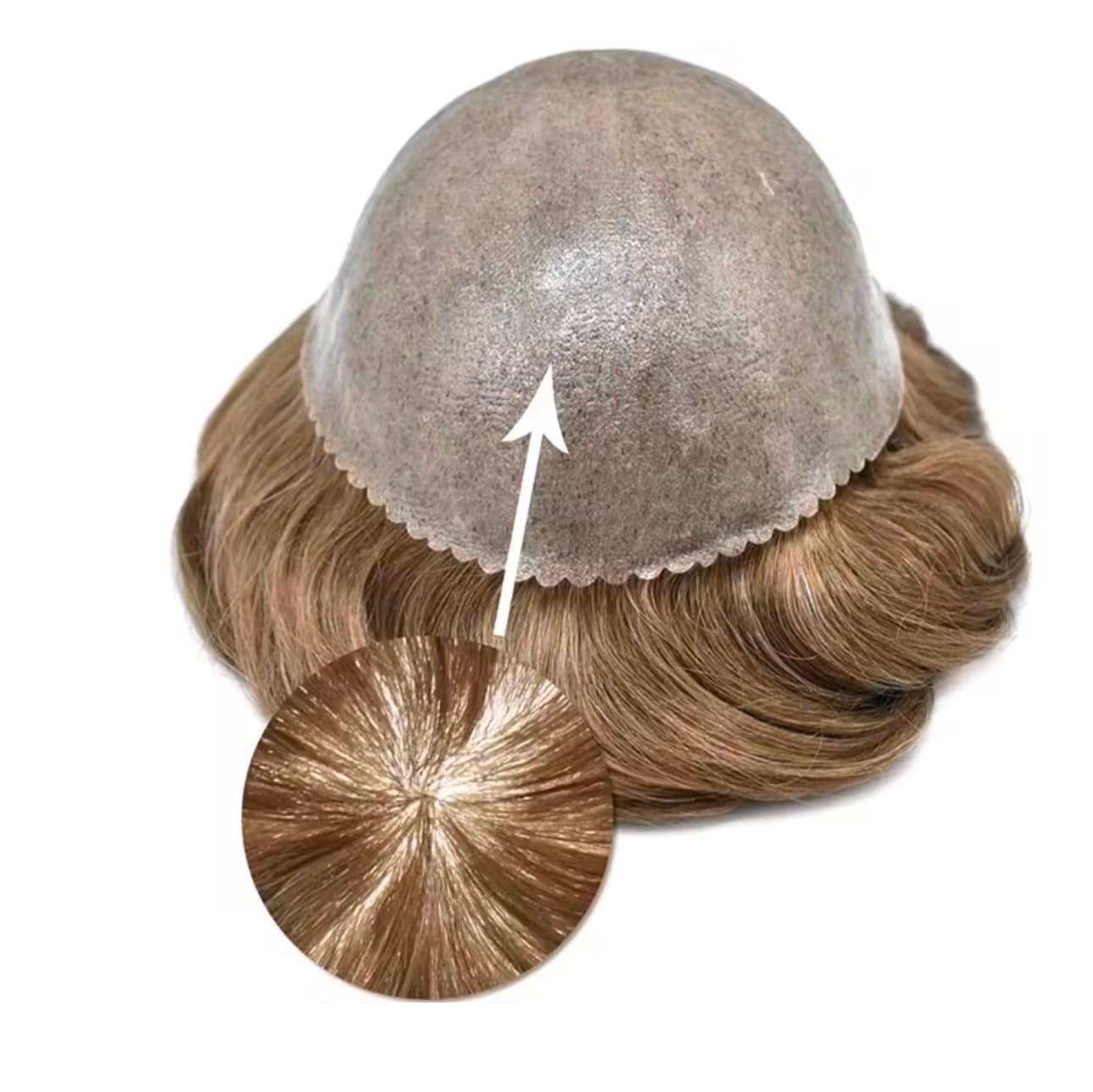 Proteza capilara pentru femei Blond Inchis