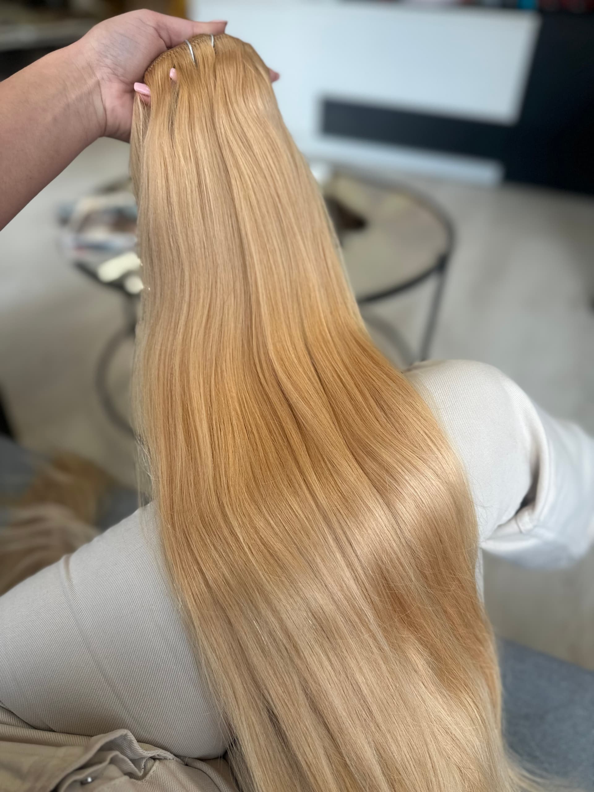 Extensii Clip-on White Platinum #27