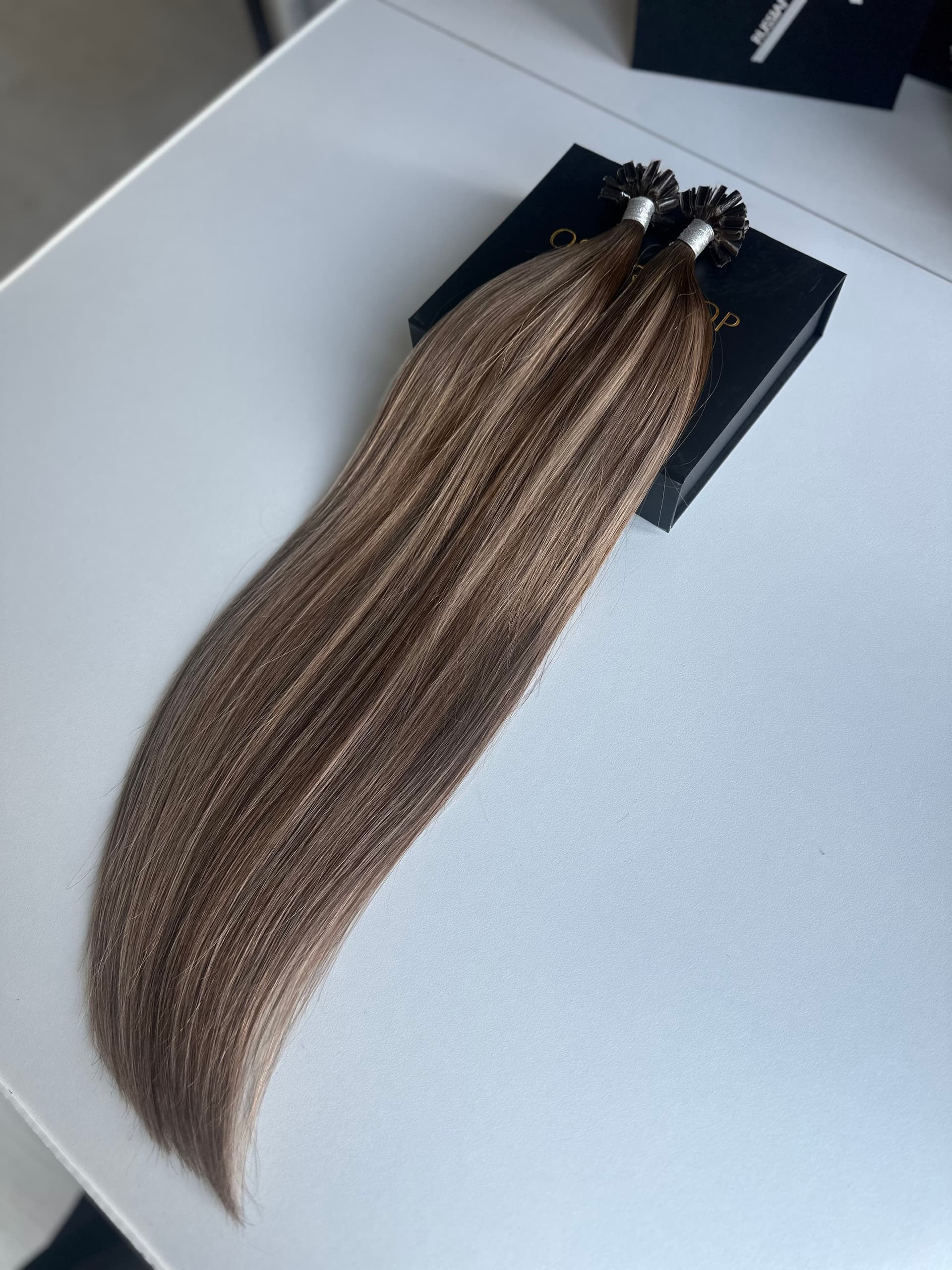 Extensii cheratina OSKAR Balayage #4/17/4