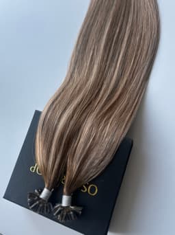 Extensii cheratina OSKAR Balayage #4/17/4