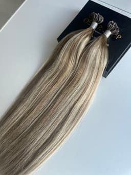 Extensii Cheratina Black Collection Balayage #8/Silver/#8