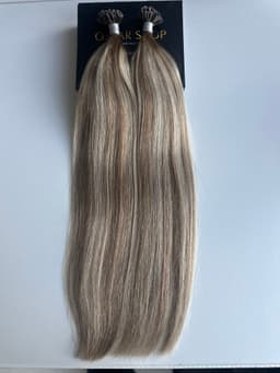 Extensii cheratina OSKAR Balayage #8/Silver/8