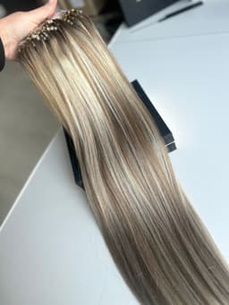 Extensii Microring Diamond Balayage #8/Silver/ #8