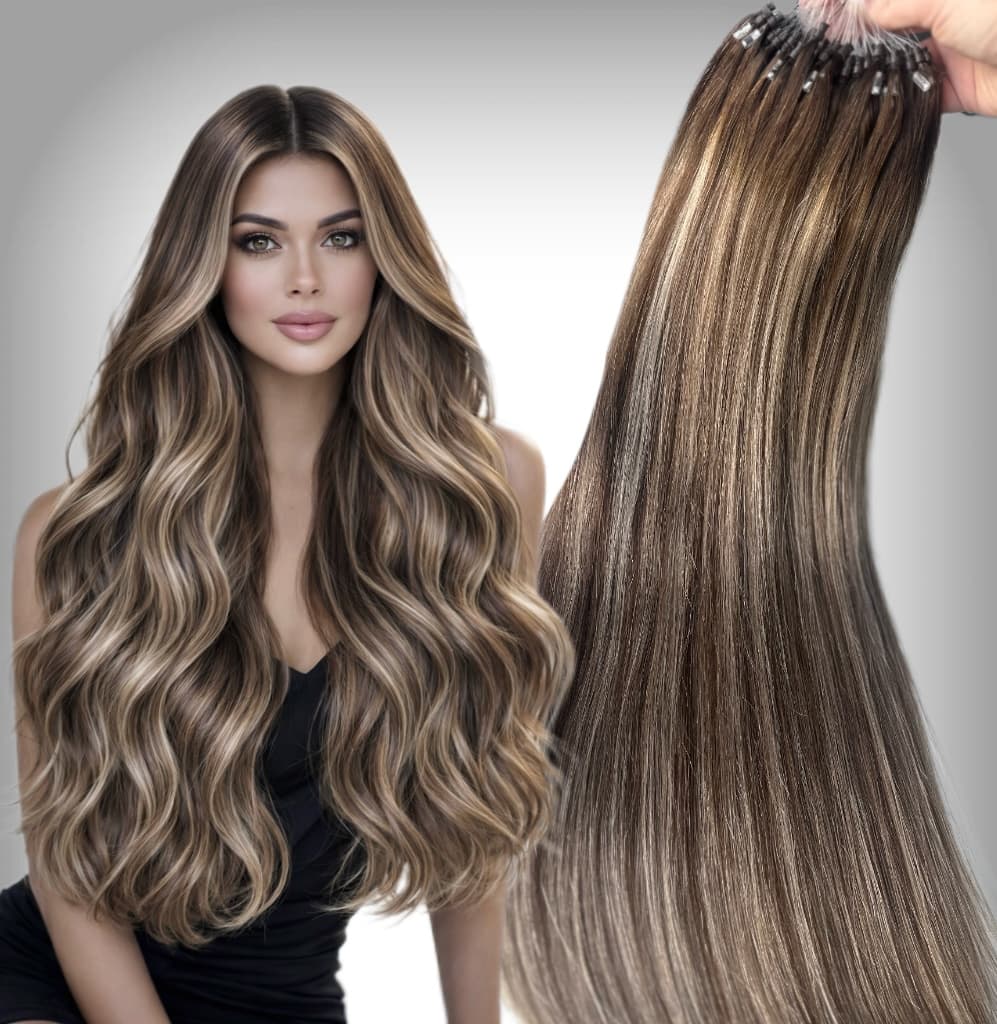 Extensii Microring Oskar Balayage #4/17/4