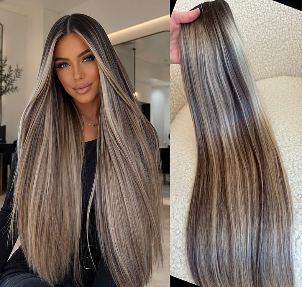 Set Easy Clip-On Balayage #9 #60A