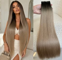 Extensii Invisible Tape Ombre T#1B/ #18
