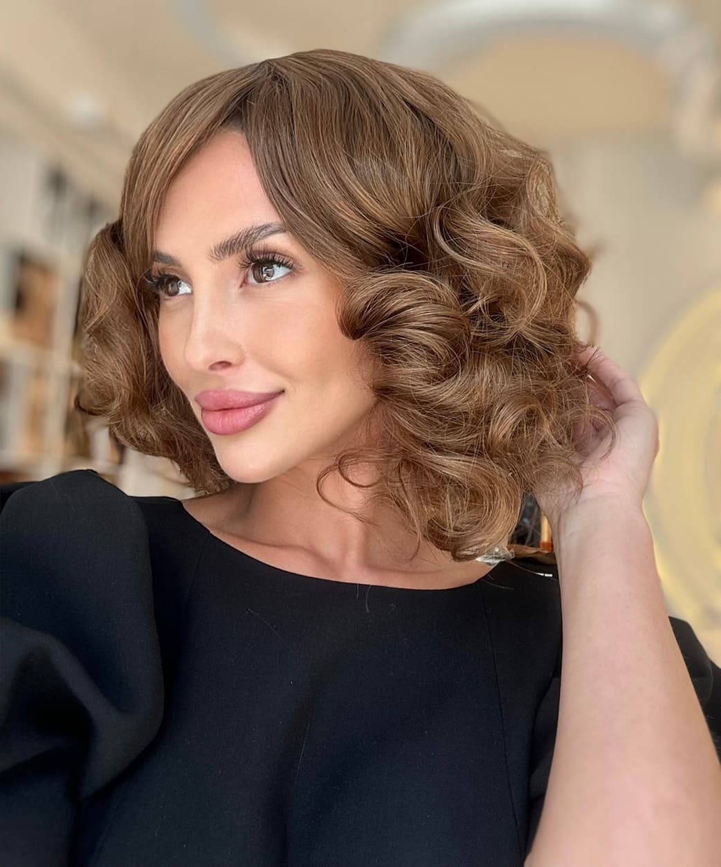 Peruca Caramel Waves 