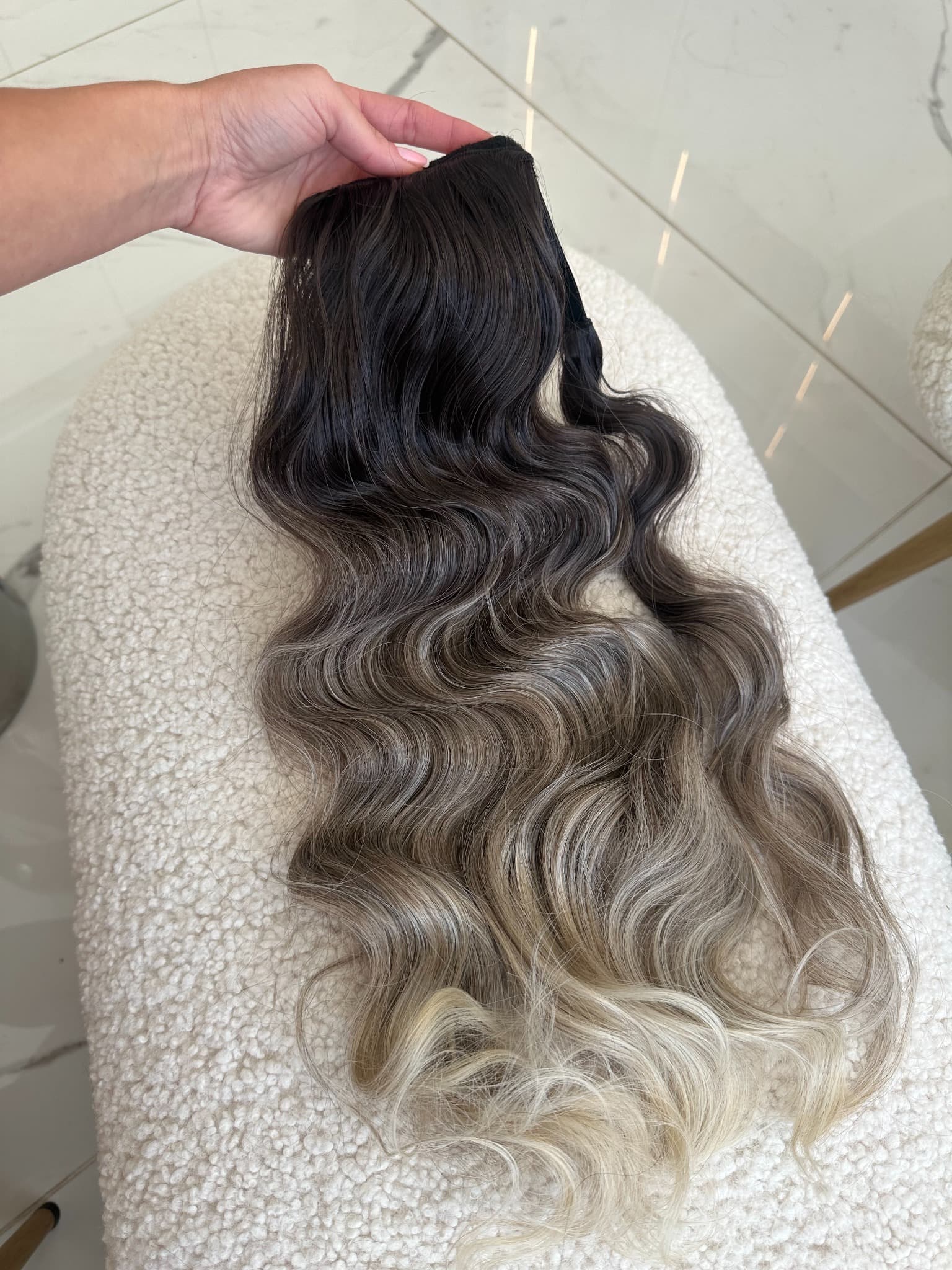 Coada de Par cu scai Balayage #2/16/613