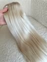 Extensii Clip-on White Platinum Silver
