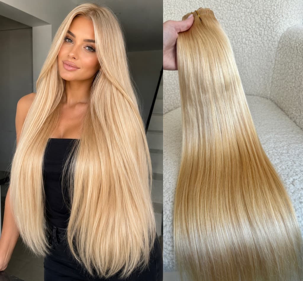 Clip-on Russian Blond Luminos #14