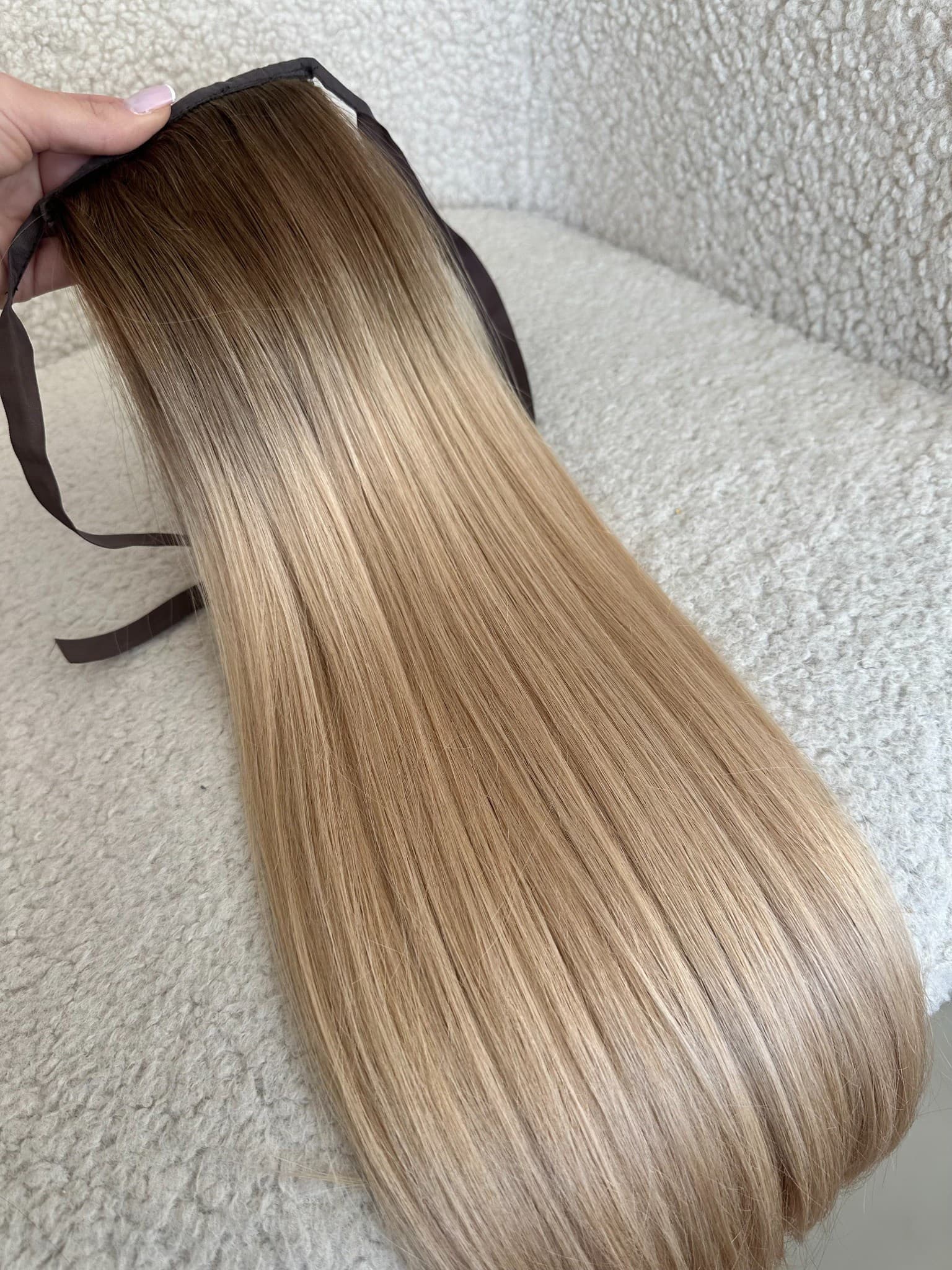 Coada de par Russian Hair Ombre #4/ #20