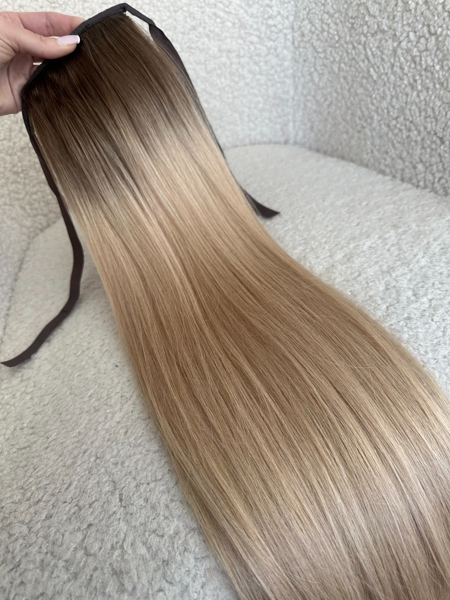 Coada de par Russian Hair Ombre #4/ #20