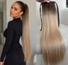 Coada de par Russian Hair Ombre #4/ #20