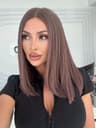 Peruca Angel Saten Cenusiu