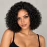 Peruca bobo Chic Curly Black